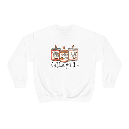 Gettin' Lit Fall Crewneck